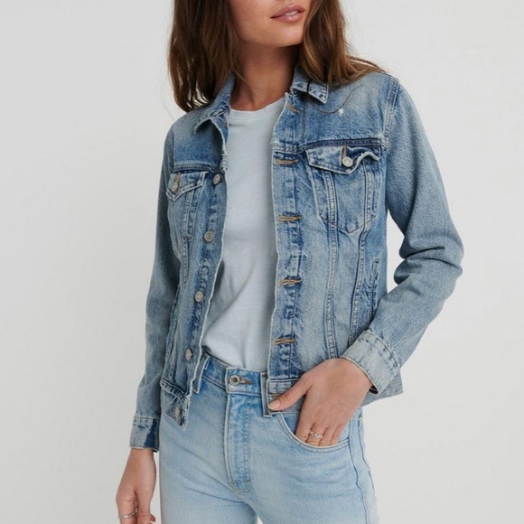 Lucky Brand Jackets & Blazers - 💋HP!❤️NWT Lucky Brand tomboy trucker jean jacket